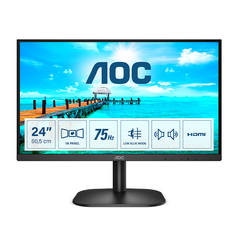 Écran PC AOC 24B2XDAM