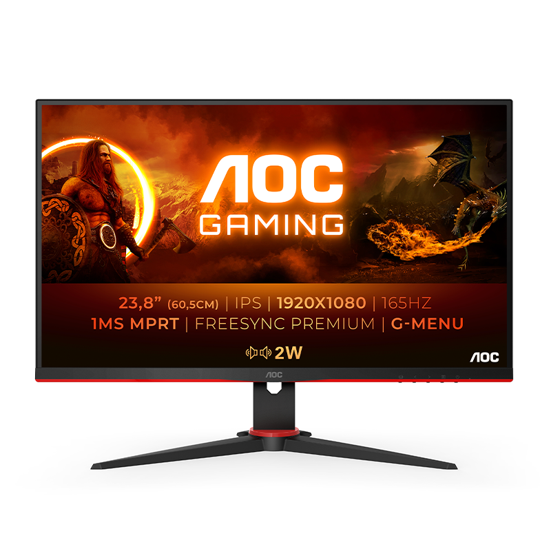Écran PC AOC 24G2SPAE/BK