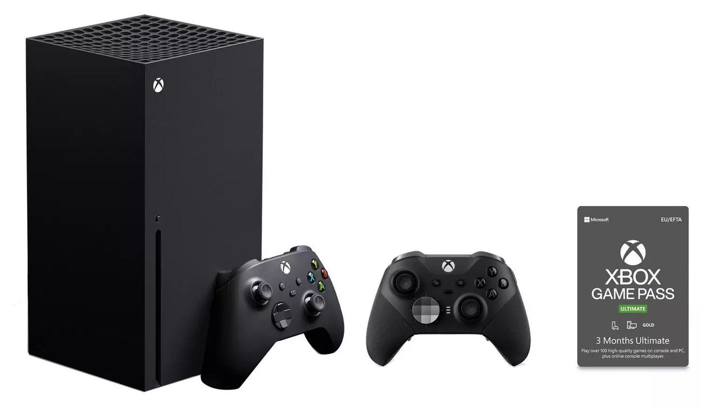 Xbox Series X Console, Elite Controller & Game Pass Bundle