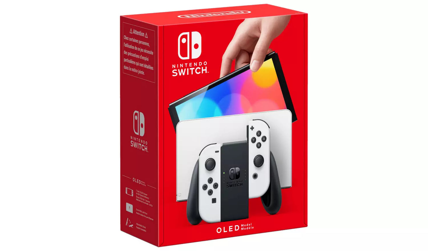 Nintendo Switch OLED Console – Blanc
