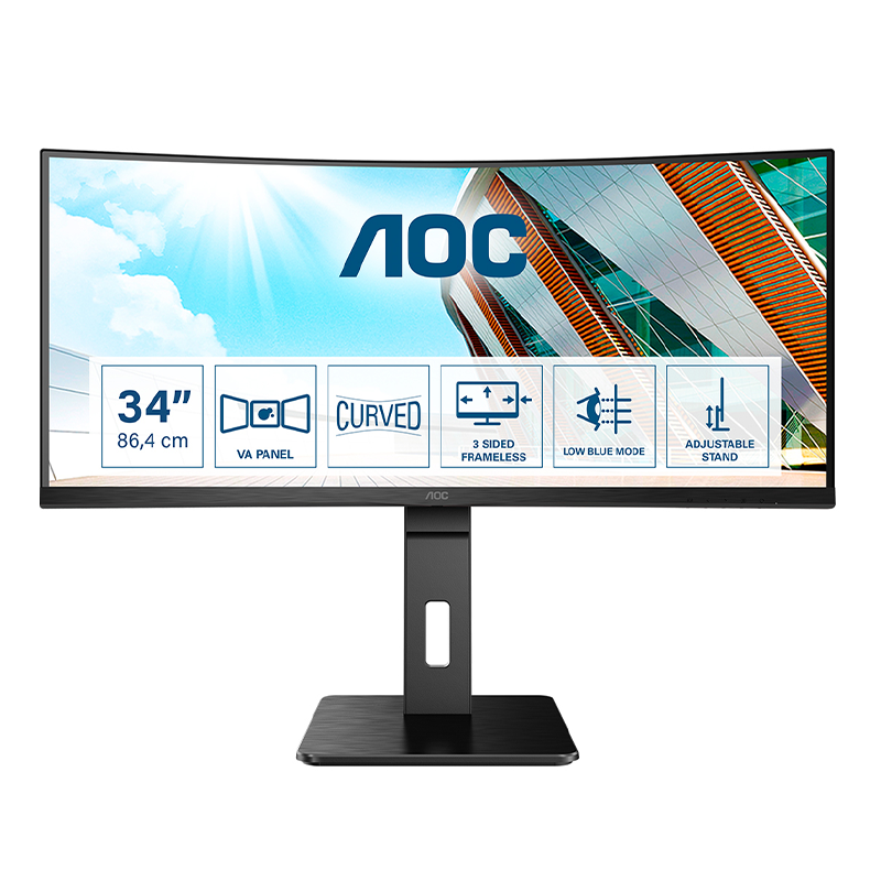 Écran PC AOC CU34P2A