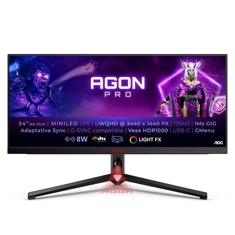 Écran PC AOC AG344UXM