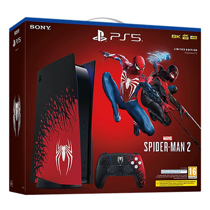 Pack Console PlayStation 5 Standard – Marvel’s Spider-Man 2 Limited Edition