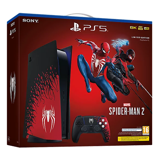 Pack Console PlayStation 5 Standard – Marvel’s Spider-Man 2 Limited Edition